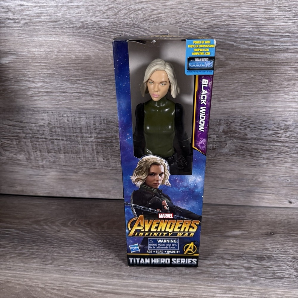 Marvel Infinity War Titan Hero Series Black Widow with Titan Hero Power